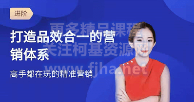 三节课:打造品效合一的营销体系(完结)价值699元-百度云下载
