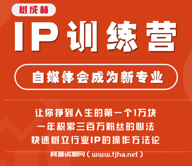 树成林教育-IP训练营第二期