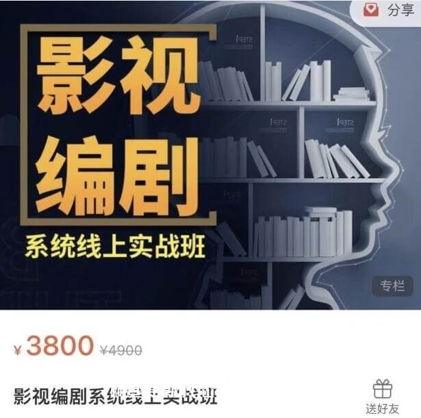 影视编剧系统线上实战班