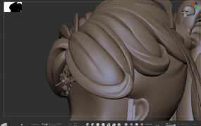 ZBrush Q版卡通角色全流程教学